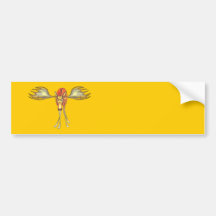 Elch Auto Sticker