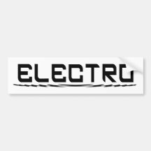 Electro bildekal