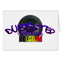 Electro för Reggae för Belgien DUBSTEP dubsmuts Kort