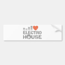 Electro hus bildekal