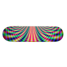 Electro ljus skvalpar skateboarden