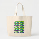 ELECTRO vägg Tote Bags