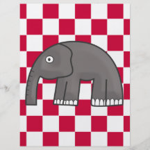 elefant flyg blad