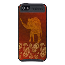 Elefant iklädda Paisley iPhone 5 Fodraler