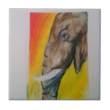 Elefant Keramiska Plattor