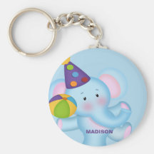 Elefant Keychain Nyckelring