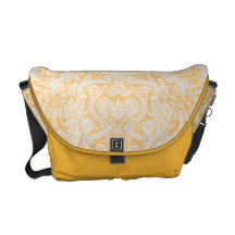 Elegant barock guld- snöreRickshawmessenger bag