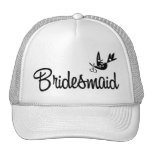 Elegant brudtärna trucker keps