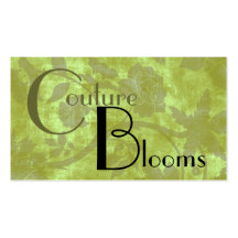 Elegant Coutureblommigtvisitkort