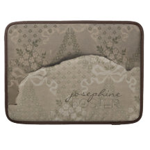 Elegant damast sleeve för MacBook pro