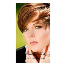 Elegant Headshotvisitkort