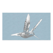 Elegant Hummingbirdanpassadevisitkort