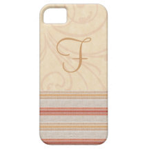Elegant nedgångMonogram iPhone 5 Case-Mate Fodraler