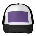 elegant purpurfärgad damast cirklar på blåttbakgru baseball hat