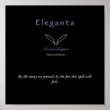 Eleganta: En roman av Fairykind affisch 2