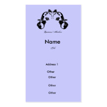 eleganta victorianbusinesscards visitkort mallar