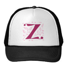 Elegantt antikt medeltida brev Z Trucker Keps