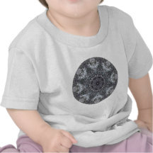 Elegantt dekorativt rundamönster. Anpassningsbar Tee Shirts