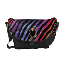Elektrisk messenger bag för ~ för regnbågetigerkär