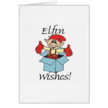 Elfin önskemål kort