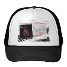 ELI MATTSON - som presenteras (befordrings-) Juni  Trucker Keps