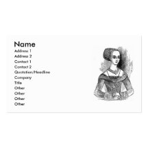 Elizabethan bekläda visitkort