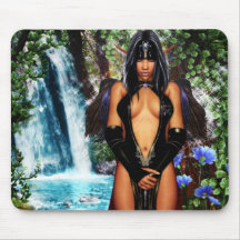 Elven Priestess Mousepad Mus Mattor