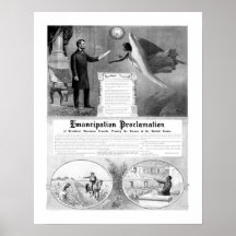 Emancipationkungörelse Affischer