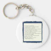 Emerson citationstecken nyckelringar
