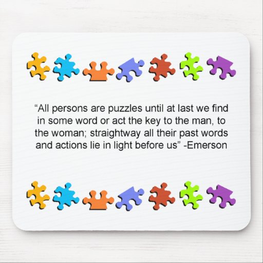 Emerson citationsteckenmousepad musmatta