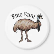Emo Emu Kylskåps Magneter