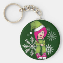 Emo flickajul Merch Nyckelring