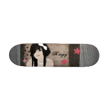 Emo flickaSkateboard