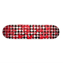 Emo målar den Splatt skateboarden