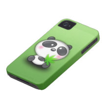 Emo Pandabjörn iPhone 4 Fodraler