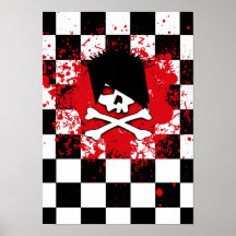 Emo skalle affisch