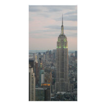 Empire stateskymning anpassingsbara fotokort