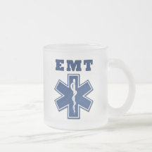 EMT-stjärna av liv Kaffe Koppar