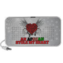 En afghansk stola min hjärta laptop speakers