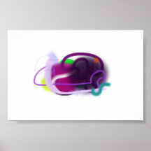 En aubergine affischer