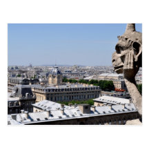 En beskåda över Paris Vykort