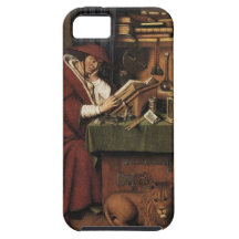 En bok.  En katt.  Helighet.  Vad behöver mer dig? iPhone 5 Fodraler