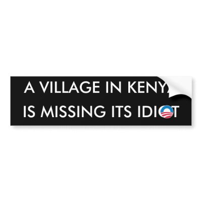 En by i Kenya är saknad dess idiot från OBumper
