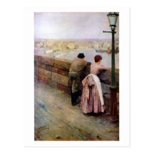 En fiskare av Anders Zorn Vykort