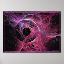 En födelse - fractalkonst print