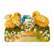 En glada Eastertide Vykort