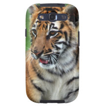 En gullig bebistiger galaxy s3 skydd