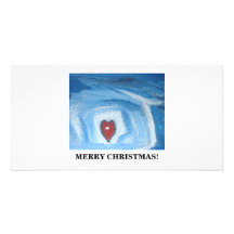 EN HEART/CHRISTMAS FOTOKORT