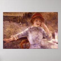 En-la Grenouillere av Pierre Renoir Posters