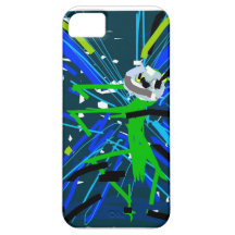 En mekanisk dans för kattinflyttning iPhone 5 Case-Mate skydd